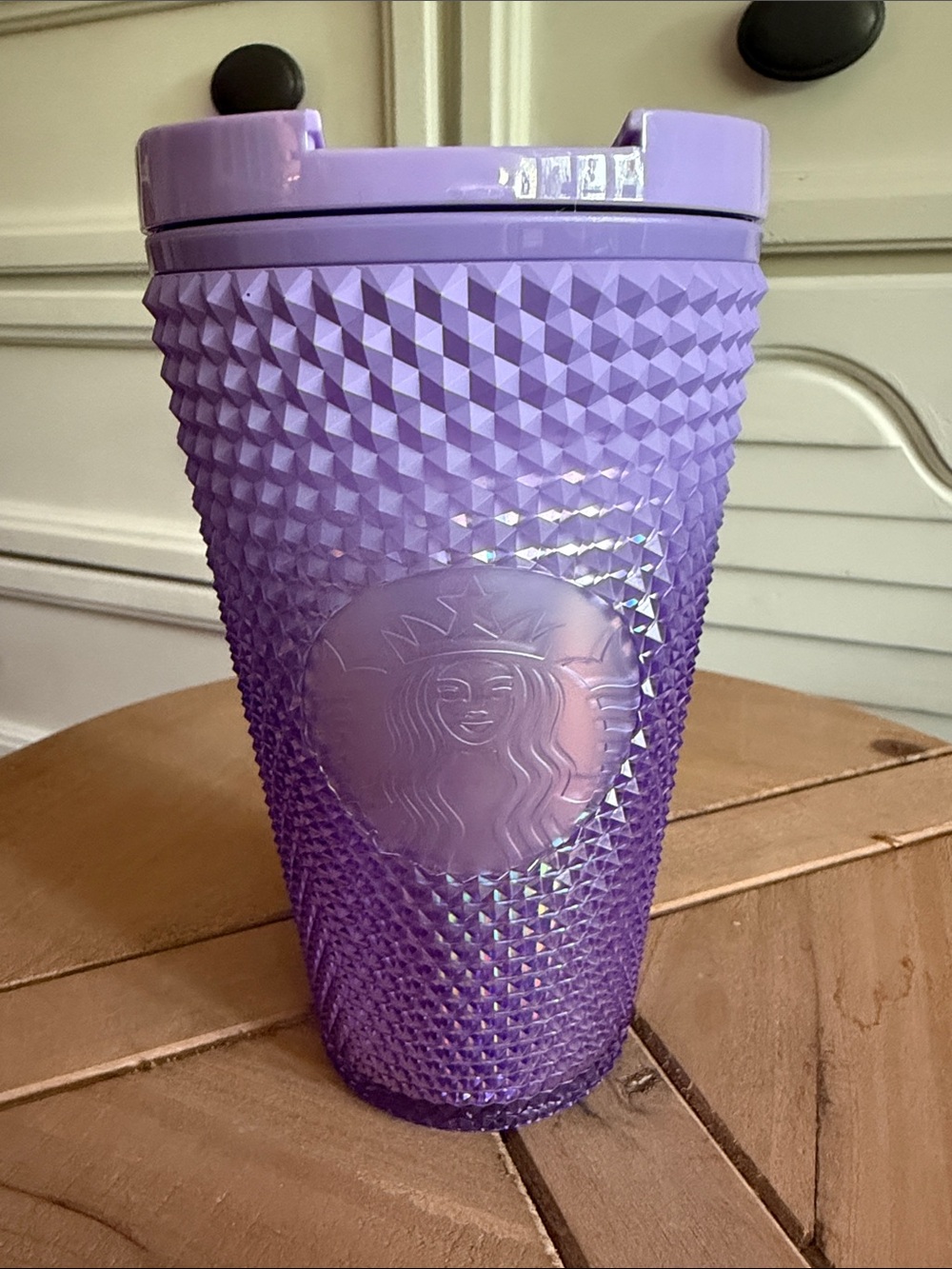 Starbucks Iridescent Purple Studded Tumbler